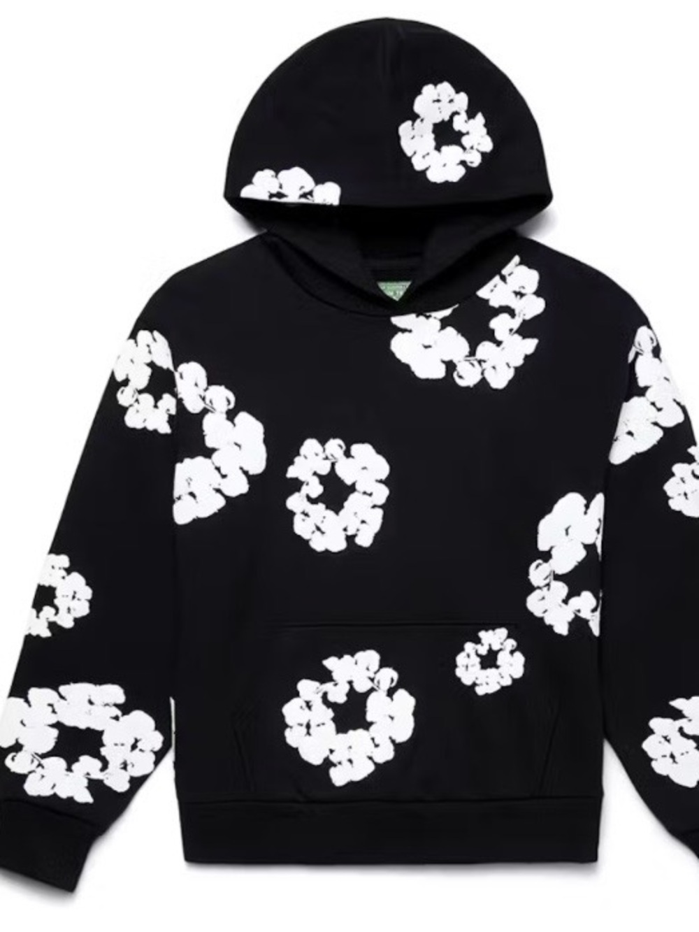 Denim Tears x CPFM Cactus Tears Wreath Pullover Hoodie Black